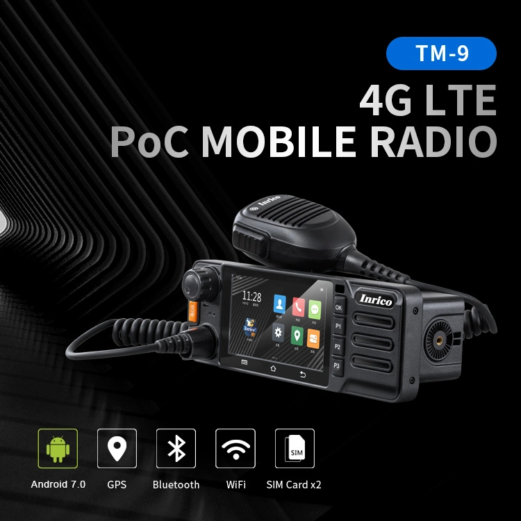 Factory Direct Sale and High Quality Walkie Talkie 4G Mobile Radio for Inrico TM-9