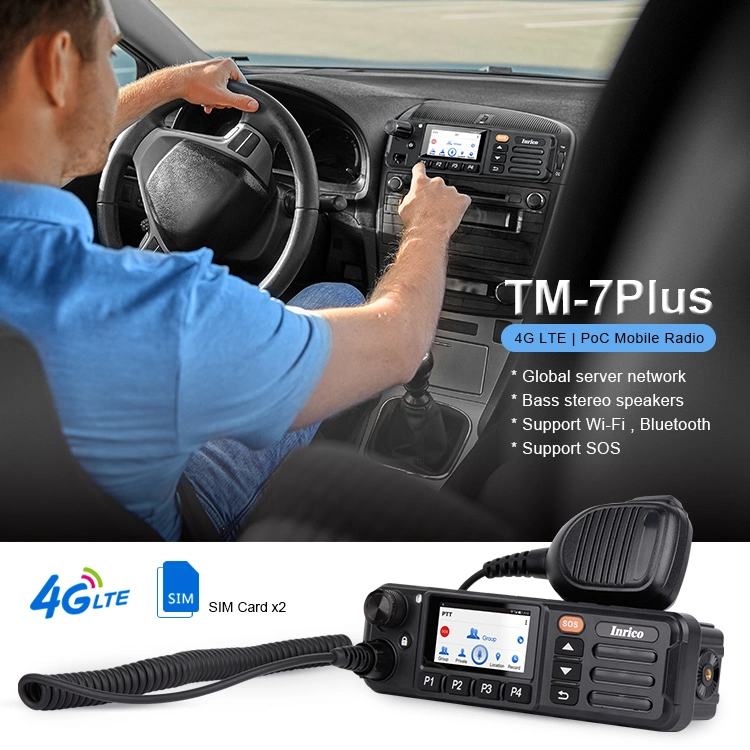 High Quality Wireless Communication and Best-Selling 4G Mobile Radio Inrico TM-7p