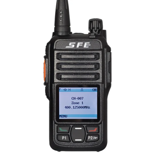 トランシーバー VHF ポータブルワイヤレス通信双方向ラジオアナログラジオ SFE SD210 5 ワット広い通話範囲 1024 チャンネル