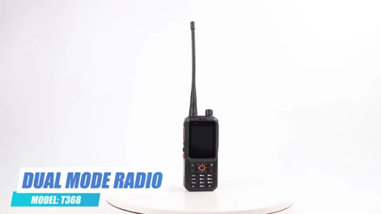 Inrico ワイヤレス トランシーバー セット T368 4G Android DMR 双方向および PoC マルチモード ラジオ