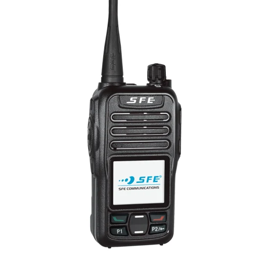 トランシーバー VHF ポータブルワイヤレス通信双方向ラジオアナログラジオ SFE SD250 5 ワット広い通話範囲 1024 チャンネル